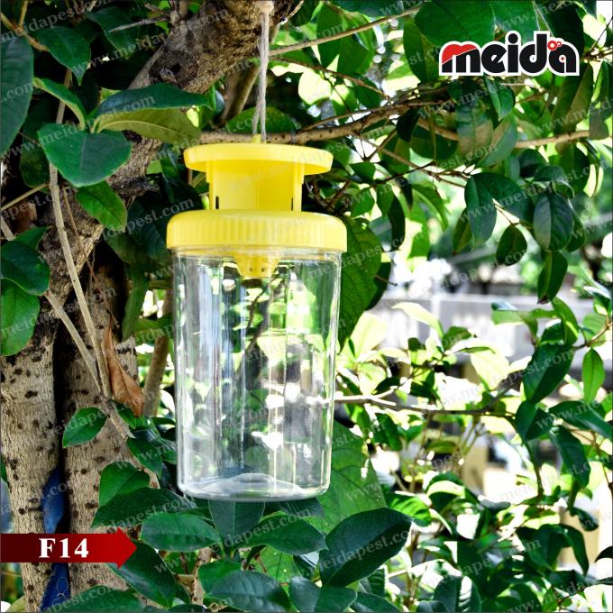 PP Contre les ravageurs extérieurs pour jardin Fruits piège à mouches attrape-insectes Hang Easy Open Fly Jar 0