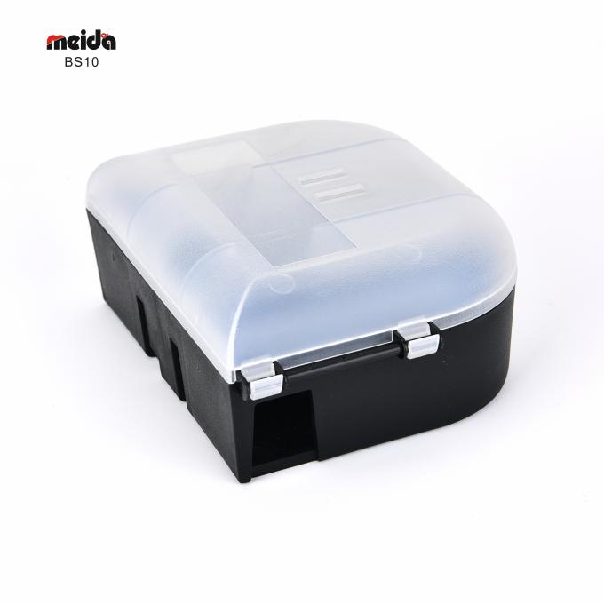 15*11,5*6,5 cm boîte de piège en plastique verrouillable pour souris appât station pour un contrôle efficace des ravageurs 5