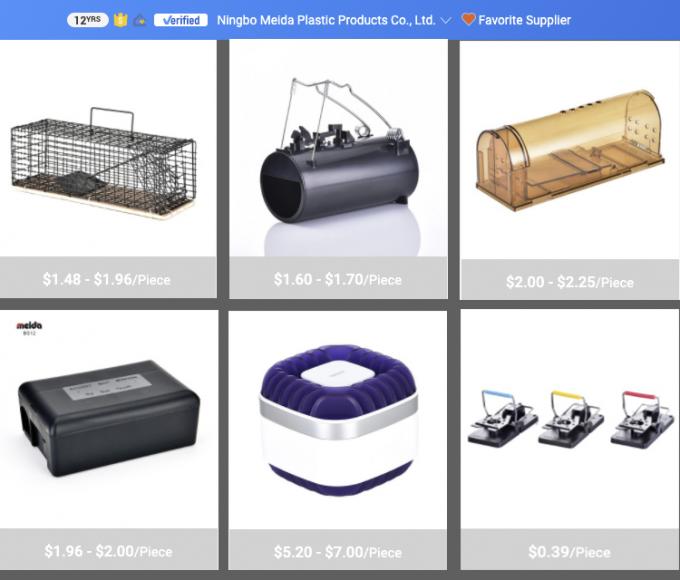 Grande surface de terre puissant piège à souris en plastique tueur de rats attrapeur durable 11