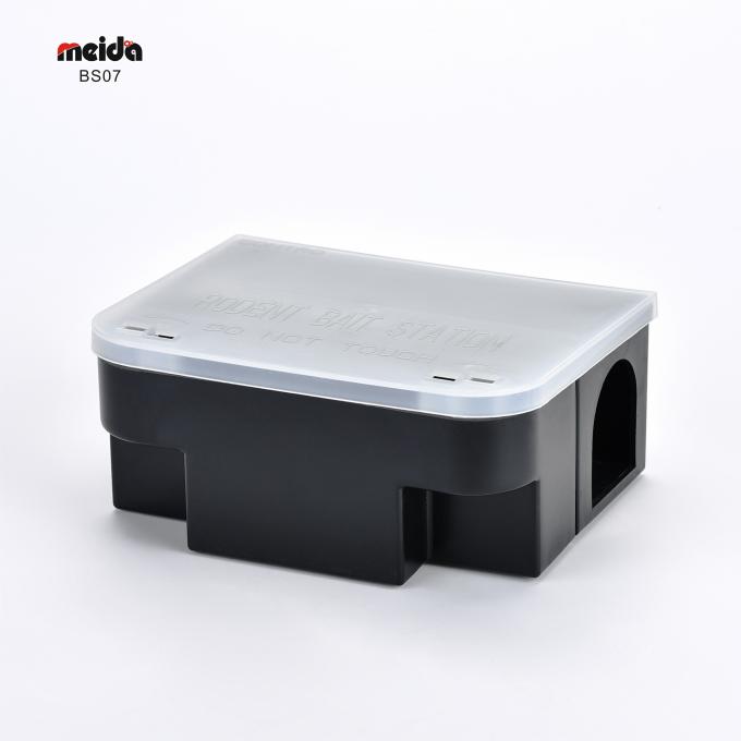 1 Capacité Plastique durable Souris de rat Souris de rongeur appât de la station de coupure Boîte de lutte contre les ravageurs 2
