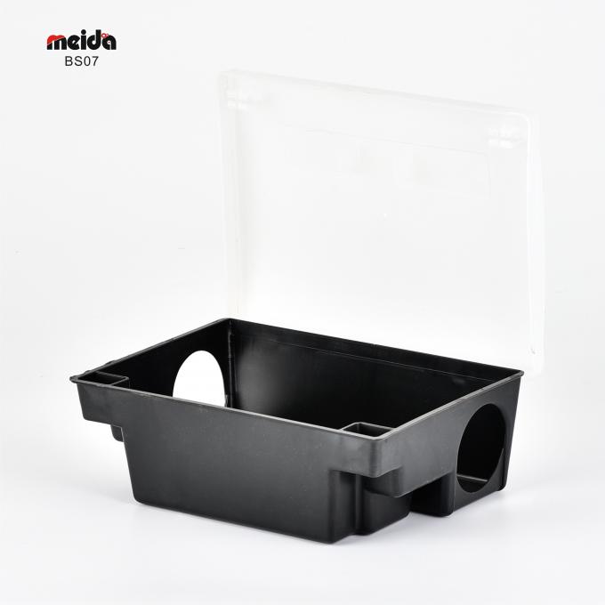 1 Capacité Plastique durable Souris de rat Souris de rongeur appât de la station de coupure Boîte de lutte contre les ravageurs 5