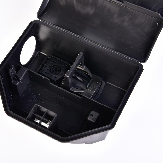 Boîte en plastique multifonctionnelle verrouillable souris de rat Souris piège appât Station avec place pour le ressort piège et appât 262g 3