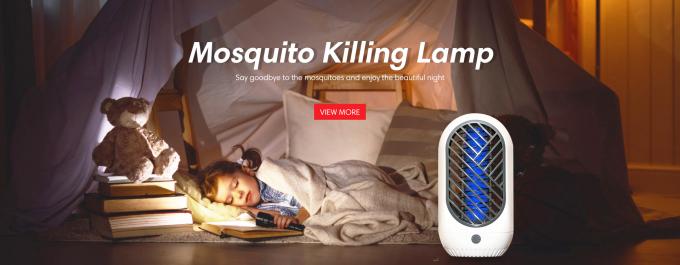 267g IPX4 étanche au camping Lumière de nuit UV Bug Zapper Lampe à moustiques rechargeable 10