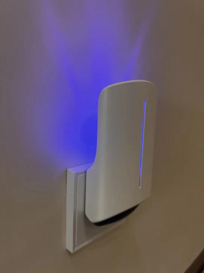 Matériau ABS respectueux de l'environnement et durable Insecticide adhésif papier adhésif Lampes à moustiques avec LED UV395x8pcs 8