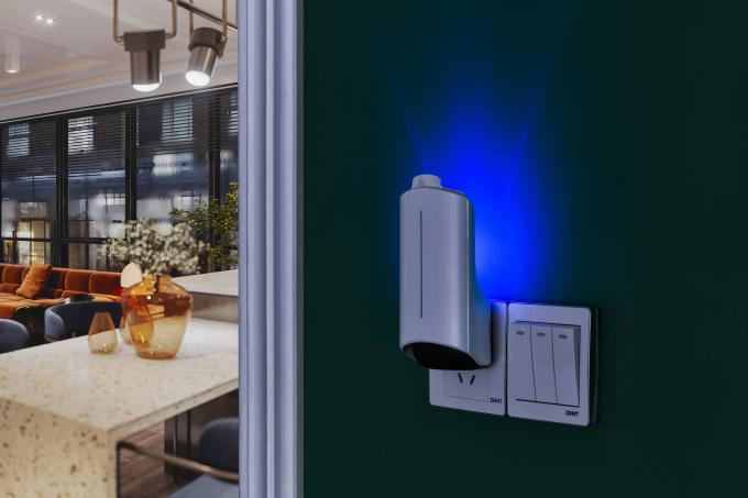 Matériau ABS respectueux de l'environnement et durable Insecticide adhésif papier adhésif Lampes à moustiques avec LED UV395x8pcs 9
