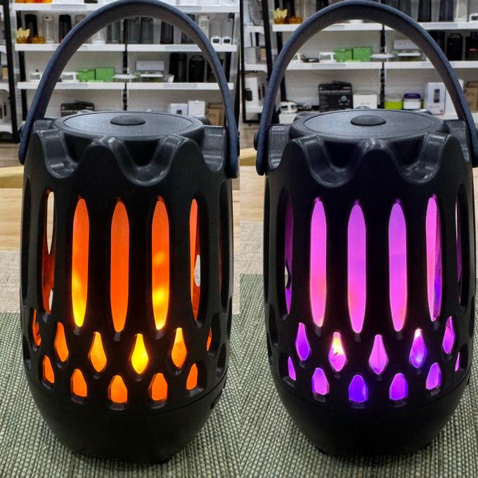 État solide 5V DC Portable Sticky Mosquito Killer Bug Zapper avec flamme lumière de nuit et Bluetooth 1