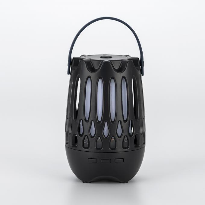 Logo OEM/ODM Bluetooth haut-parleur Flamme lumière UV LED Camping lampe rechargeable Moustiques Moustiques Mouches attrapeur d'insectes volants piège collant 4