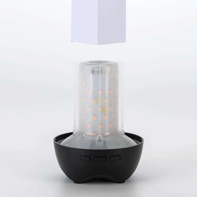 Logo OEM/ODM Bluetooth haut-parleur Flamme lumière UV LED Camping lampe rechargeable Moustiques Moustiques Mouches attrapeur d'insectes volants piège collant 5