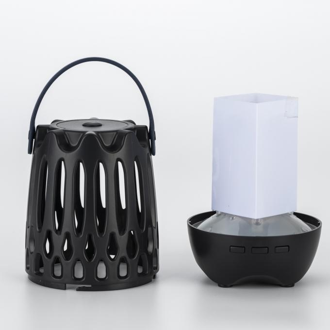 Logo OEM/ODM Bluetooth haut-parleur Flamme lumière UV LED Camping lampe rechargeable Moustiques Moustiques Mouches attrapeur d'insectes volants piège collant 6